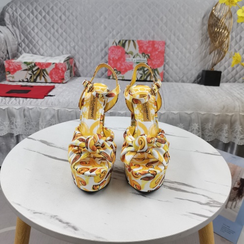 Replica Dolce & Gabbana D&G Sandal For Women #1245649 $140.00 USD for Wholesale