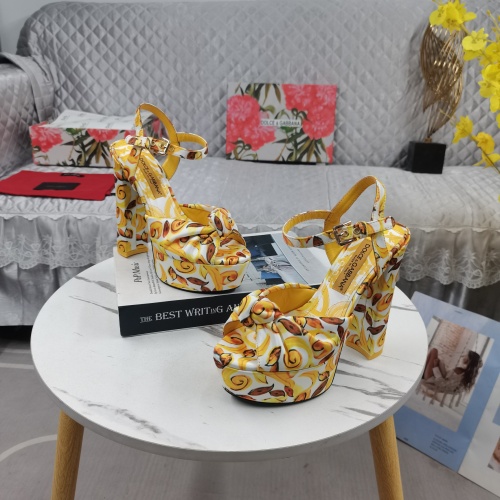 Replica Dolce & Gabbana D&G Sandal For Women #1245649 $140.00 USD for Wholesale