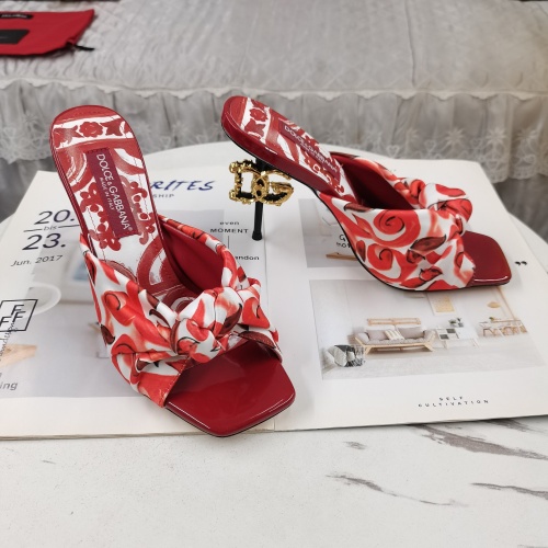 Replica Dolce &amp; Gabbana D&amp;G Slippers For Women #1245675, $130.00 USD, [ITEM#1245675], Replica Dolce &amp; Gabbana D&amp;G Slippers outlet from China