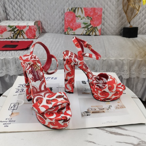 Replica Dolce &amp; Gabbana D&amp;G Sandal For Women #1245693, $132.00 USD, [ITEM#1245693], Replica Dolce &amp; Gabbana D&amp;G Sandal outlet from China