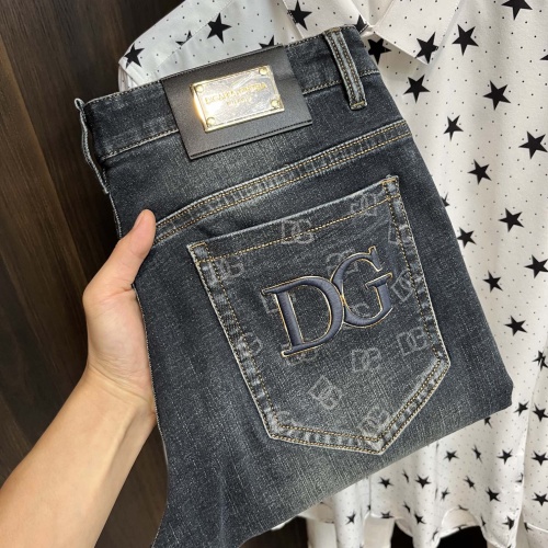 Replica Dolce &amp; Gabbana D&amp;G Jeans For Men #1245752, $96.00 USD, [ITEM#1245752], Replica Dolce &amp; Gabbana D&amp;G Jeans outlet from China