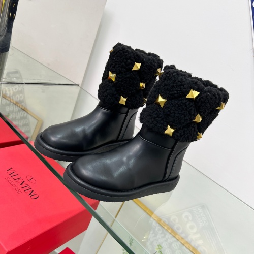 Replica Valentino Boots For Women #1245816, $122.00 USD, [ITEM#1245816], Replica Valentino Boots outlet from China