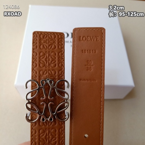 Replica LOEWE AAA Quality Belts For Men #1245826 $56.00 USD for Wholesale