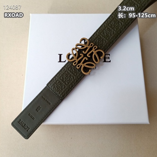 Replica LOEWE AAA Quality Belts For Men #1245827 $56.00 USD for Wholesale