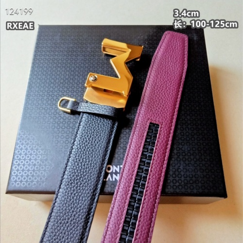 Replica Montblanc AAA Quality Belts For Men #1245883 $60.00 USD for Wholesale