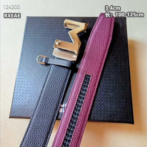 Replica Montblanc AAA Quality Belts For Men #1245884 $60.00 USD for Wholesale