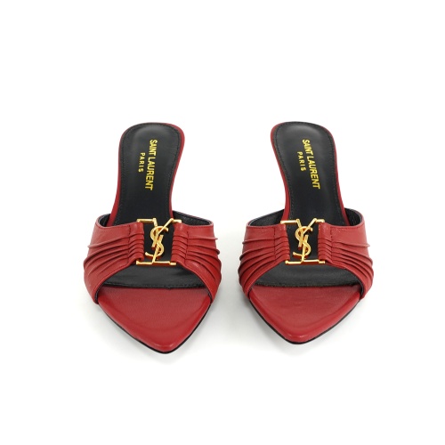 Replica Yves Saint Laurent YSL Slippers For Women #1245967 $85.00 USD for Wholesale