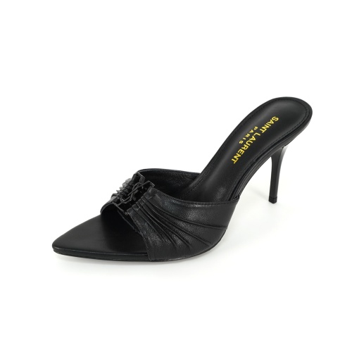 Replica Yves Saint Laurent YSL Slippers For Women #1246011, $85.00 USD, [ITEM#1246011], Replica Yves Saint Laurent YSL Slippers outlet from China