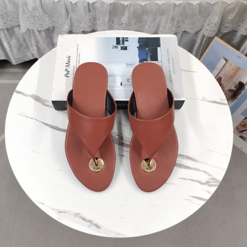 Replica Yves Saint Laurent YSL Slippers For Women #1246018 $98.00 USD for Wholesale