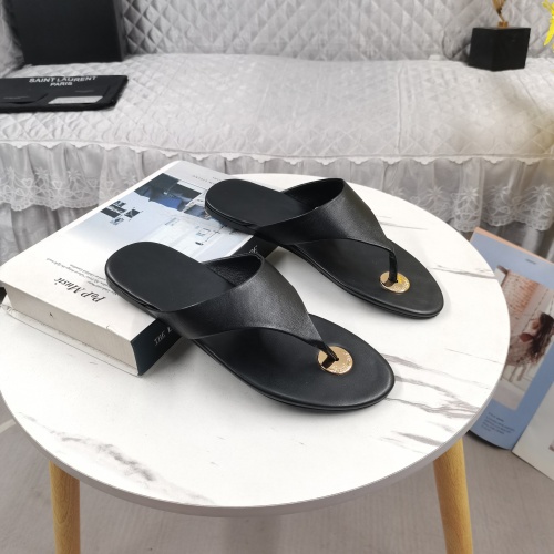 Replica Yves Saint Laurent YSL Slippers For Women #1246019 $98.00 USD for Wholesale