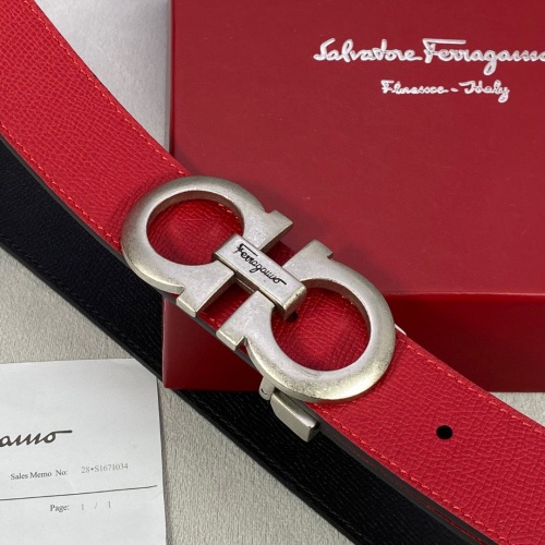 Replica Salvatore Ferragamo AAA Quality Belts For Men #1246067 $56.00 USD for Wholesale