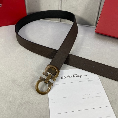 Replica Salvatore Ferragamo AAA Quality Belts For Men #1246068 $56.00 USD for Wholesale