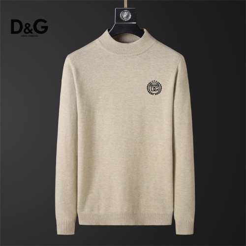 Replica Dolce &amp; Gabbana D&amp;G Sweaters Long Sleeved For Men #1246214, $39.00 USD, [ITEM#1246214], Replica Dolce &amp; Gabbana D&amp;G Sweaters outlet from China