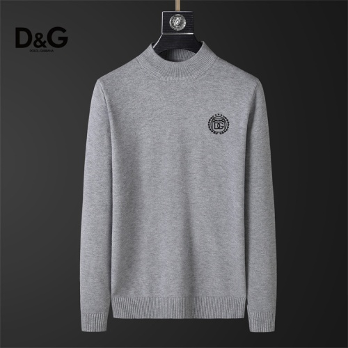 Replica Dolce &amp; Gabbana D&amp;G Sweaters Long Sleeved For Men #1246215, $39.00 USD, [ITEM#1246215], Replica Dolce &amp; Gabbana D&amp;G Sweaters outlet from China