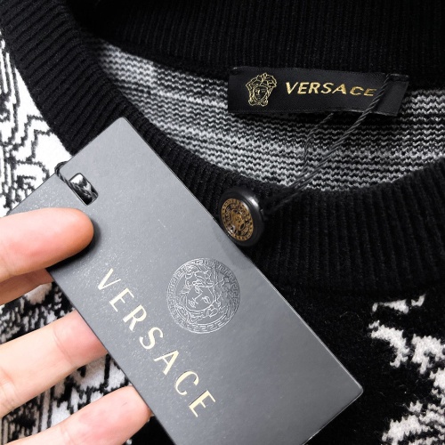 Replica Versace Sweaters Long Sleeved For Men #1246220 $72.00 USD for Wholesale