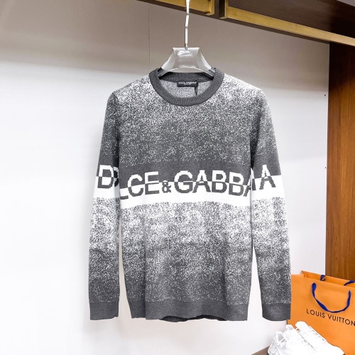 Replica Dolce &amp; Gabbana D&amp;G Sweaters Long Sleeved For Men #1246227, $72.00 USD, [ITEM#1246227], Replica Dolce &amp; Gabbana D&amp;G Sweaters outlet from China