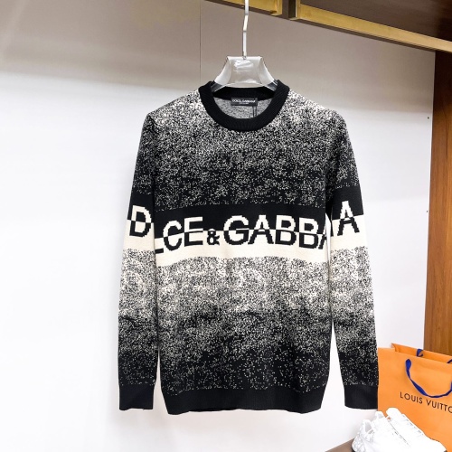 Replica Dolce &amp; Gabbana D&amp;G Sweaters Long Sleeved For Men #1246228, $72.00 USD, [ITEM#1246228], Replica Dolce &amp; Gabbana D&amp;G Sweaters outlet from China