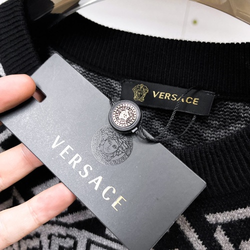 Replica Versace Sweaters Long Sleeved For Men #1246255 $72.00 USD for Wholesale