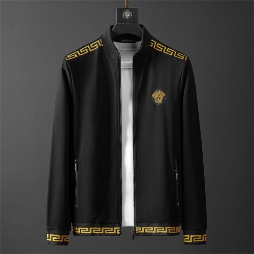 Replica Versace Tracksuits Long Sleeved For Men #1246355 $85.00 USD for Wholesale