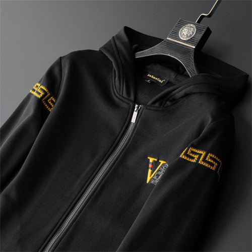 Replica Versace Tracksuits Long Sleeved For Men #1246363 $85.00 USD for Wholesale