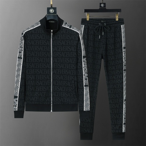 Replica Versace Tracksuits Long Sleeved For Men #1246762, $68.00 USD, [ITEM#1246762], Replica Versace Tracksuits outlet from China