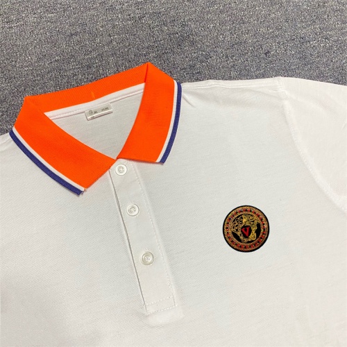 Replica Versace T-Shirts Short Sleeved For Men #1247005 $29.00 USD for Wholesale