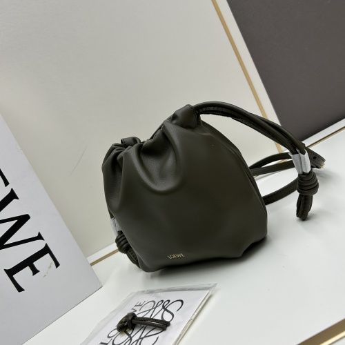 Replica LOEWE AAA Quality Messenger Bags For Women #1247090 $175.00 USD for Wholesale