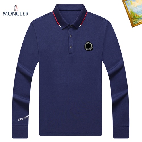 Replica Moncler T-Shirts Long Sleeved For Men #1247094, $40.00 USD, [ITEM#1247094], Replica Moncler T-Shirts outlet from China