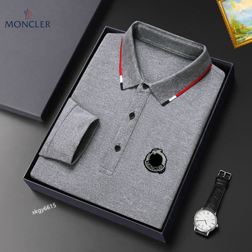 Replica Moncler T-Shirts Long Sleeved For Men #1247097, $40.00 USD, [ITEM#1247097], Replica Moncler T-Shirts outlet from China