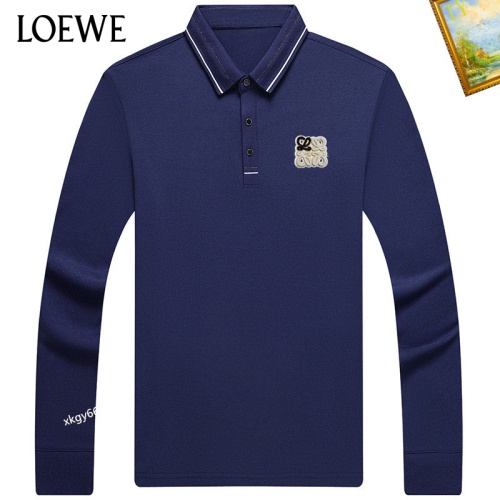 Replica LOEWE T-Shirts Long Sleeved For Men #1247137, $40.00 USD, [ITEM#1247137], Replica LOEWE T-Shirts outlet from China