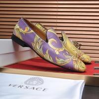 $85.00 USD Versace Leather Shoes For Men #1236926