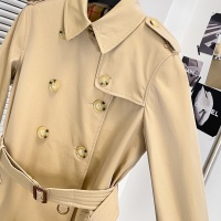 $160.00 USD Burberry Trench Coat Long Sleeved For Women #1240193