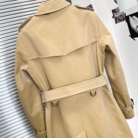 $160.00 USD Burberry Trench Coat Long Sleeved For Women #1240193