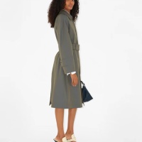 $192.00 USD Burberry Trench Coat Long Sleeved For Women #1242543