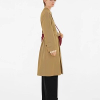 $192.00 USD Burberry Trench Coat Long Sleeved For Women #1242544