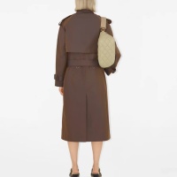 $202.00 USD Burberry Trench Coat Long Sleeved For Women #1242547