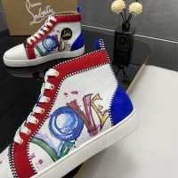 $98.00 USD Christian Louboutin High Top Shoes For Men #1243195