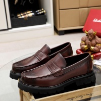 $85.00 USD Salvatore Ferragamo Leather Shoes For Men #1243993