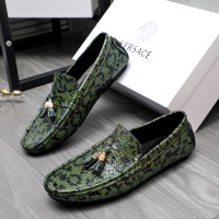 $68.00 USD Versace Leather Shoes For Men #1244078