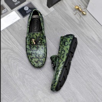 $68.00 USD Versace Leather Shoes For Men #1244079