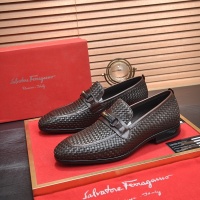 $102.00 USD Salvatore Ferragamo Leather Shoes For Men #1244486