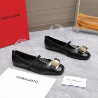 $108.00 USD Salvatore Ferragamo Flat Shoes For Women #1245290