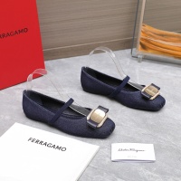 $108.00 USD Salvatore Ferragamo Flat Shoes For Women #1245293