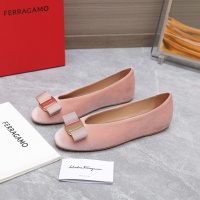 $115.00 USD Salvatore Ferragamo Flat Shoes For Women #1245315