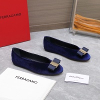 $115.00 USD Salvatore Ferragamo Flat Shoes For Women #1245316