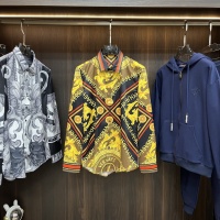 Versace Shirts Long Sleeved For Men #1247200