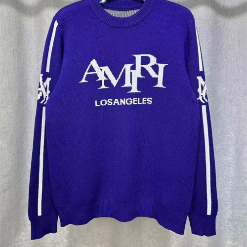 Replica Amiri Sweaters Long Sleeved For Unisex #1247416, $52.00 USD, [ITEM#1247416], Replica Amiri Sweaters outlet from China