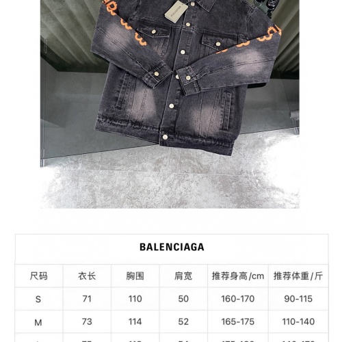 Replica Balenciaga Jackets Long Sleeved For Unisex #1247466 $82.00 USD for Wholesale