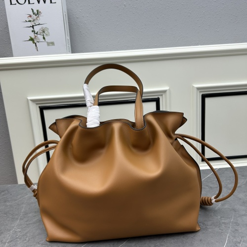 Replica LOEWE AAA Quality Shoulder Bags For Women #1247529 $175.00 USD for Wholesale