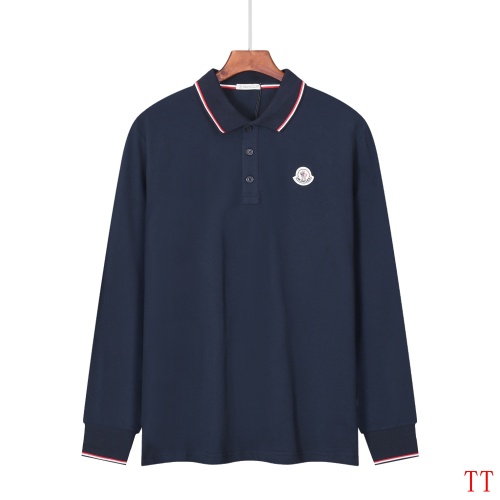 Replica Moncler T-Shirts Long Sleeved For Men #1247533, $42.00 USD, [ITEM#1247533], Replica Moncler T-Shirts outlet from China